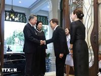 Tổng Bí thư, Chủ tịch nước Tô Lâm và Phu nhân hội kiến Nhà Vua Thái Lan và Hoàng hậu