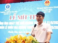 Mít tinh hưởng ứng Ngày Thế giới không thuốc lá và Tuần lễ Quốc gia không thuốc lá năm 2026