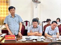Đoàn kiểm tra của Ban Thường vụ Tỉnh ủy làm việc với 5 xã