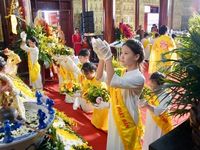 Hà Nội: Ban Đại diện Phật giáo liên xã Gia Lâm tổ chức Đại lễ Phật đản Phật lịch 2570