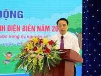 Tiếp nhận hơn 745 triệu đồng hỗ trợ trẻ em khó khăn tại Điện Biên