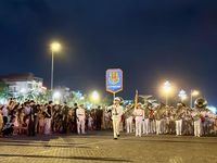 Ngập tràn sắc màu trong đêm quân nhạc đặc biệt tại Quảng trường Lam Sơn