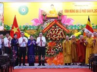 Chủ tịch Quốc hội Trần Thanh Mẫn chúc mừng Đại lễ Phật đản tại TP Hồ Chí Minh