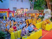 Chùa Báo Ân (P.Tân Sơn Nhất, TP.HCM) trang nghiêm tổ chức Đại lễ Phật đản Phật lịch 2570