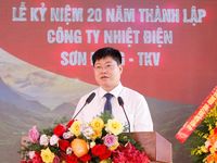 Công ty Nhiệt điện Sơn Động - TKV kỷ niệm 20 năm thành lập, đón nhận Cờ thi đua của UBND tỉnh Bắc Ninh