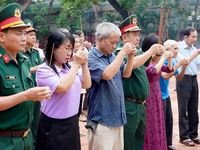 Bộ Tư lệnh Thành phố Hồ Chí Minh khảo sát thực địa quy tập hài cốt liệt sĩ tại công viên Lê Thị Riêng