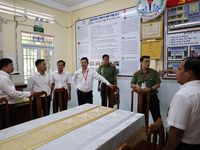 Thứ trưởng Lê Quân kiểm tra công tác chuẩn bị Kỳ thi tốt nghiệp THPT tại Cà Mau