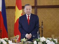 Chiêu đãi chào mừng Tổng Bí thư, Chủ tịch nước Tô Lâm và Phu nhân thăm cấp Nhà nước tới Philippines