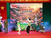 Sôi nổi Hội thi Lực lượng tham gia bảo vệ an ninh, trật tự cơ sở giỏi tỉnh Thanh Hóa lần thứ I