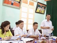 Giám sát công tác quản lý nhà nước về chất lượng khám, chữa bệnh tại xã Trung Sơn và Bệnh viện Đa khoa Quan Hóa