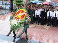 Khai quật mộ liệt sĩ tập thể tại đường Trường Chinh, phường Kon Tum và phường Đăk Cấm, tỉnh Quảng Ngãi