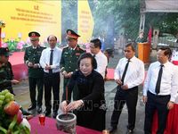 Khai quật mộ liệt sĩ tập thể tại đường Trường Chinh, phường Kon Tum và phường Đăk Cấm, tỉnh Quảng Ngãi