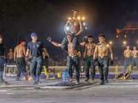 Ấn tượng màn trình diễn võ thuật, quân sự của lực lượng CAND trước Ngọ Môn Huế