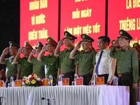 Mãn nhãn và ấn tượng chương trình khai mạc Hội thao CAND năm 2026