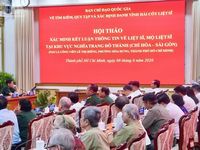 Hội thảo xác minh kết luận thông tin về liệt sĩ, mộ liệt sĩ tại khu vực nghĩa địa Chí Hòa-Chợ Quán (trước đây)