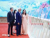 Thủ tướng Lê Minh Hưng đón và hội đàm với Thủ tướng Timor-Leste Kay Rala Xanana Gusmão