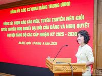 Làm nổi bật vai trò, trách nhiệm của đội ngũ báo cáo viên, tuyên truyền viên Đảng bộ các cơ quan Đảng Trung ương
