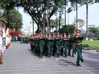 Dấu mốc trưởng thành của chiến sĩ mới Thành phố mang tên Bác