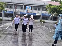 Các điểm thi tại đặc khu Côn Đảo diễn ra đúng quy chế, nghiêm túc