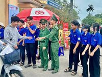 Tuổi trẻ Bộ đội Biên phòng TP Huế tiếp sức mùa thi tại các địa bàn biên giới
