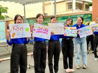 Mùa thi thêm vững tin cùng màu áo xanh tình nguyện