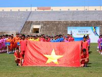 Khai mạc vòng loại Giải Bóng đá U13 toàn quốc tại Quảng Ngãi
