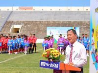 Khai mạc vòng loại Giải Bóng đá U13 toàn quốc tại Quảng Ngãi
