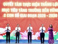 Cùng chung ý chí hành động, nỗ lực hiện thực hóa thành công những mục tiêu chiến lược phát triển đất nước