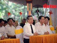 Lễ tưởng niệm, kỳ siêu liệt sĩ và đồng bào yêu nước đã hy sinh tại Công viên Lê Thị Riêng