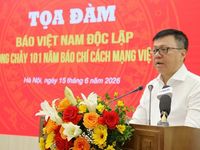 Báo Việt Nam Độc lập và dòng chảy 101 năm Báo chí cách mạng Việt Nam