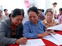 Chung sức sắp xếp thôn, kiến tạo diện mạo nông thôn mới