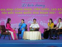 Biểu dương 95 gia đình công nhân, viên chức, lao động tiêu biểu toàn quốc