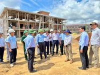 Chủ tịch UBND tỉnh Phạm Anh Tuấn kiểm tra một số dự án trọng điểm ở khu vực Tây Gia Lai