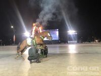 Hoành tráng, mãn nhãn lễ khai mạc Hội thao Quân sự, võ thuật và thể thao CAND - Khu vực III