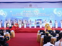 Thủ tướng Lê Minh Hưng dự lễ khởi công đồng loạt các dự án nhà ở cho thuê và đường sắt đô thị thành phố Hà Nội