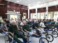 Cảnh sát cơ động tri ân thương binh, bệnh binh tại Bắc Ninh