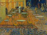 'Café Terrace at Night': 5 chi tiết hé lộ thiên tài của Van Gogh trong 'Đêm đầy sao' đầu tiên