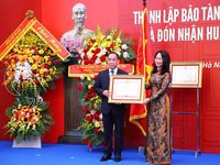 Bảo tàng Mỹ thuật Việt Nam đón nhận Huân chương Lao động hạng Ba, khẳng định vị thế trung tâm mỹ thuật hàng đầu cả nước