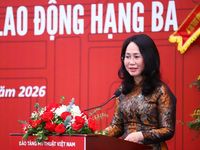 Bảo tàng Mỹ thuật Việt Nam đón nhận Huân chương Lao động hạng Ba, khẳng định vị thế trung tâm mỹ thuật hàng đầu cả nước