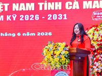 Ông Nguyễn Văn Khởi giữ chức Chủ tịch Hội Chữ thập đỏ tỉnh Cà Mau