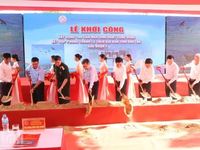 Đại tướng Phan Văn Giang dự lễ khởi công xây dựng 100 nhà sinh hoạt cộng đồng kết hợp phòng tránh lũ tại Đắk Lắk