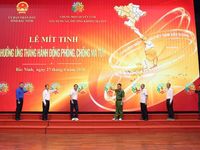 Bắc Ninh mít tinh hưởng ứng Tháng hành động phòng, chống ma túy