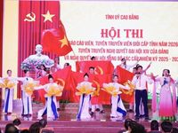 Sôi nổi Hội thi báo cáo viên, tuyên truyền viên giỏi cấp tỉnh năm 2026