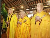 Trang nghiêm Lễ Đại tường, thỉnh Giác linh Hòa thượng Thích Huệ Trí an vị tại tổ đình Kim Tiên cố đô Huế