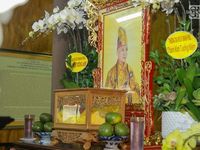 Trang nghiêm Lễ Đại tường, thỉnh Giác linh Hòa thượng Thích Huệ Trí an vị tại tổ đình Kim Tiên cố đô Huế