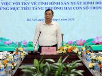 Phó Thủ tướng Thường trực Phạm Gia Túc làm việc với TKV về thúc đẩy tăng trưởng hai con số