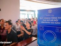 Cận cảnh các khu trưng bày về Quy hoạch Thủ đô tầm nhìn 100 năm tại bảo tàng Hà Nội