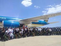Những hình ảnh đầu tiên của Cảnh sát PCCC&CNCH Công an Hà Nội cứu hộ tại Venezuela