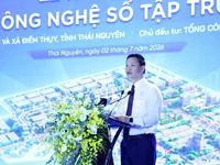 Phó Thủ tướng Hồ Quốc Dũng dự khởi công dự án Khu công nghệ số tập trung Yên Bình, Thái Nguyên