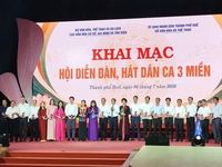 Dân ca ba miền hội tụ ở Huế, lan tỏa giá trị di sản văn hóa Việt